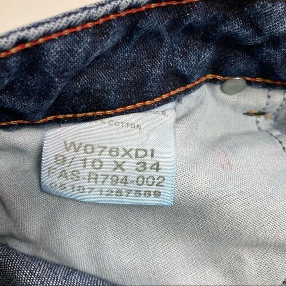 WRANGLER JEAN Co. Twenty X (20X), Lower‎ Rise Boot Cut Jeans, Sz 9/10 X34, New - Picture 6 of 13